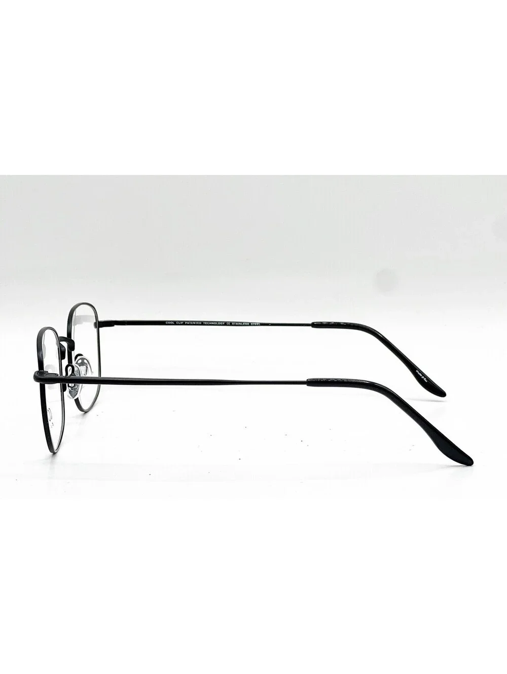 Cool Clip Cc 837 90 Satin Black Authentic Eyeglasses 51-20-140